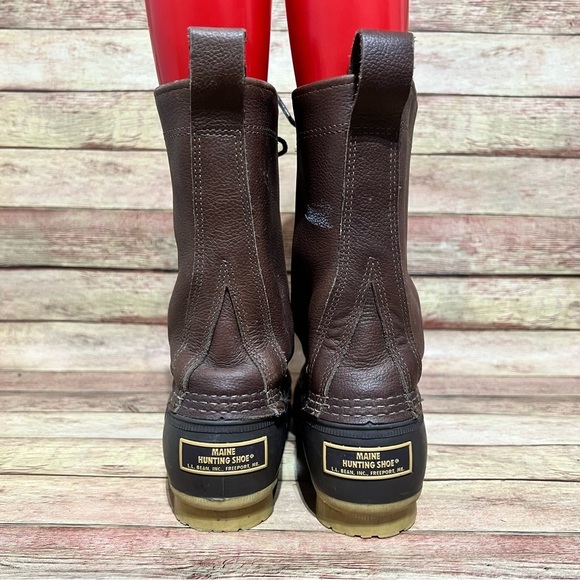 L.L. Bean 10” Brown Duck Boots - Picture 5 of 10